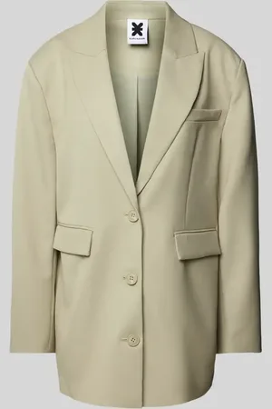 Karo Kauer Blazer mit Pattentaschen in , Größe XL