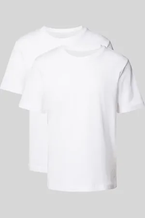 TOM TAILOR T-Shirt im unifarbenen Design im 2er-Pack in , Größe S