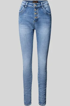 miss goodlife Skinny Fit Jeans mit Knopfleiste in , Größe XS