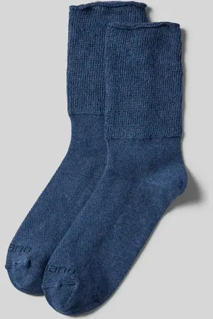 Camano Socken mit Label-Print im 2er-Pack in , Größe 39-42