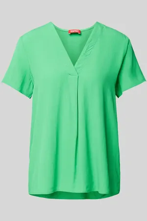 ESPRIT Blusenshirt mit Tunikakragen in , Größe XS