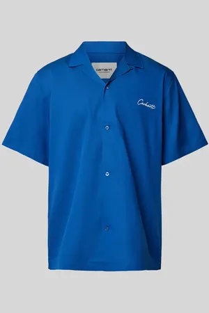 Carhartt Freizeithemd mit Reverskragen und Label-Stitching in , Größe XL