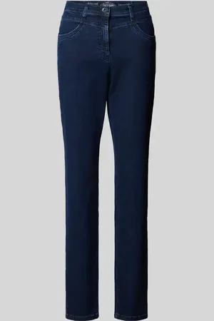 Brax Straight Leg Jeans mit Ziernähten Modell 