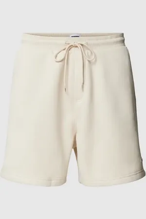 Tommy Hilfiger Regular Fit Sweatshorts mit Logo-Stitching Modell 