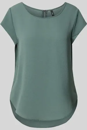 ONLY Blusenshirt in unifarbenem Design in , Größe 34