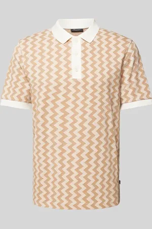 Maerz Regular Fit Poloshirt mit grafischem Muster in , Größe 58