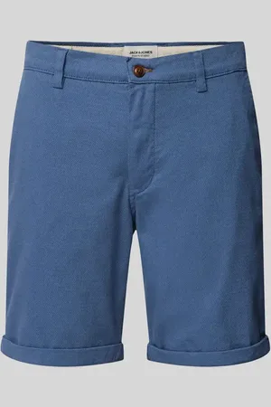 JACK & JONES Regular Fit Bermudas mit Strukturmuster Modell 
