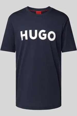 HUGO BOSS T-Shirt mit Label-Schriftzug Modell 