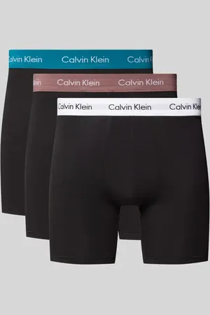 Calvin Klein Trunks mit Label-Bund im 3er-Pack in , Größe S