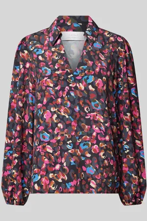 Rich & Royal Regular Fit Bluse mit Allover-Muster in , Größe 36