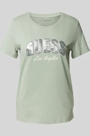 Guess T-Shirt mit Paillettenbesatz Modell 