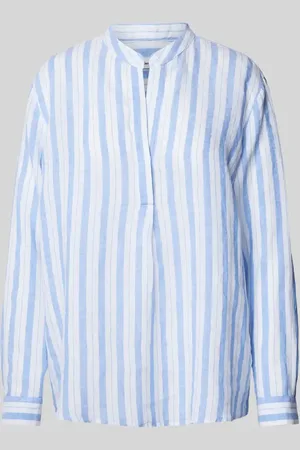 Seidensticker Bluse aus Leinen mit Streifenmuster in , Größe 36