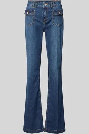 Mac Bootcut Jeans mit Eingrifftaschen in , Größe 42/32