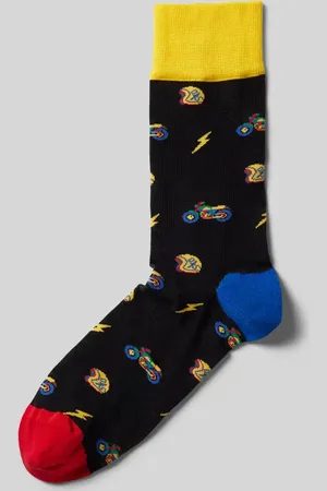 DillySocks Socken mit Motiv-Stitching in , Größe 1