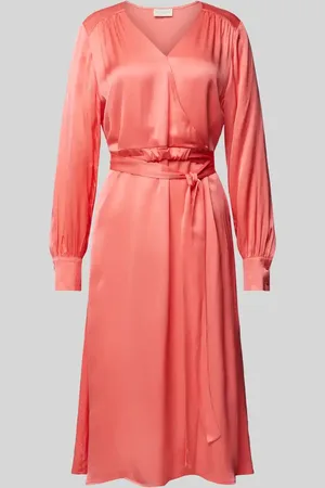Milano Midikleid in Wickel-Optik aus Viskose in , Größe 34