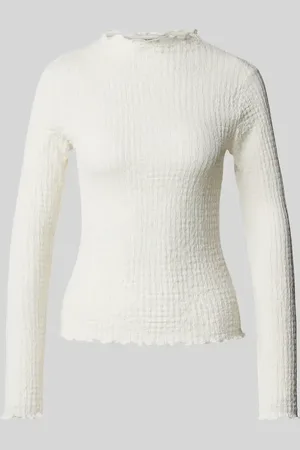 TOM TAILOR Longsleeve mit Strukturmuster in , Größe XS