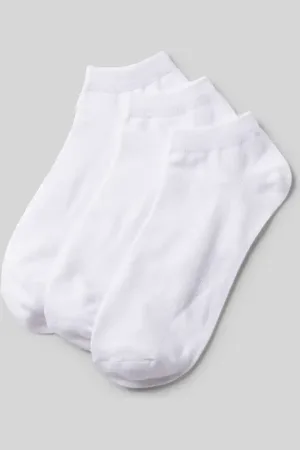 JACK & JONES Socken in unifarbenem Design im 3er-Pack in , Größe 1