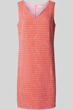 Milano Knielanges Kleid mit V-Ausschnitt in , Größe 34