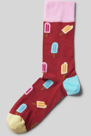 DillySocks Socken mit Motiv-Stitching in , Größe 1
