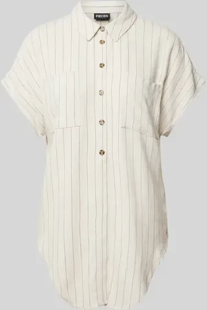 Pieces® Bluse mit Knotendetail Modell 