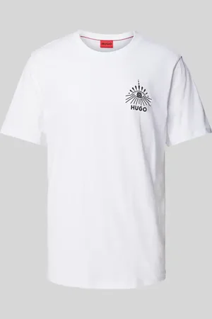 HUGO BOSS T-Shirt mit Label-Print Modell 