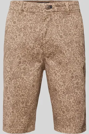 JOOP! Regular Fit Bermudas mit Allover-Print Modell 