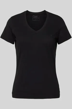 Guess T-Shirt mit Label-Stitching in , Größe XS