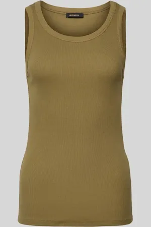 More & More Tanktop in Ripp-Optik in , Größe 44