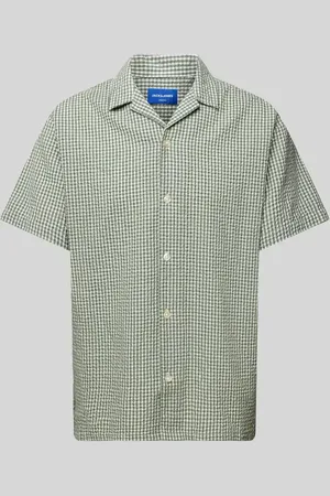 JACK & JONES Freizeithemd mit Knopfleiste in , Größe S