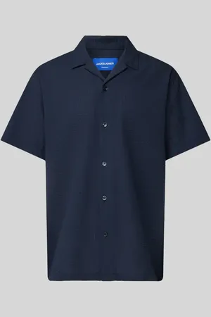 JACK & JONES Freizeithemd mit Knopfleiste in , Größe L