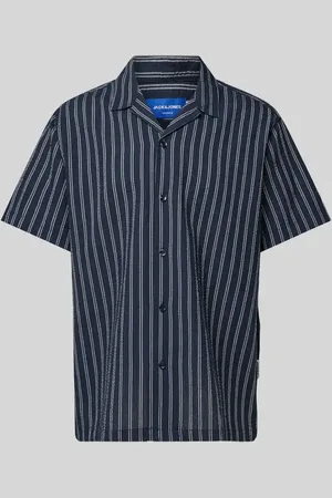 JACK & JONES Freizeithemd mit Knopfleiste in , Größe S