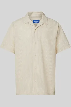 JACK & JONES Freizeithemd mit Knopfleiste in , Größe S