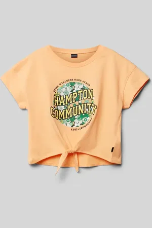 Cars T-Shirt mit Knoten-Detail Modell 