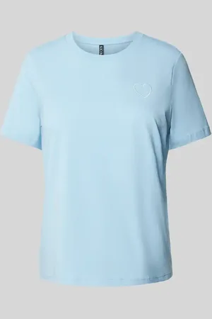 Pieces® T-Shirt mit Motiv-Stitching Modell 