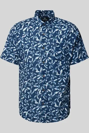 Lerros Slim Fit Freizeithemd mit Allover-Print in , Größe XL