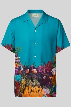 Scotch&Soda Freizeithemd aus Lyocell mit Motiv-Print in , Größe XXL
