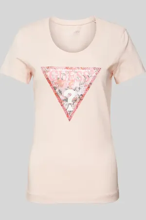 Guess T-Shirt mit Strasssteinbesatz in , Größe XS