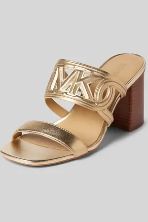 Michael Kors Ledersandalette mit Blockabsatz Modell 