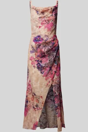 ADLYSH Abendkleid in Wickel-Optik mit floralem Muster in , Größe 32