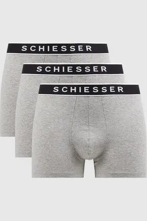 Schiesser Trunks mit Stretch-Anteil im 3er-Pack in , Größe XXL