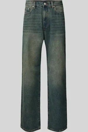 Review Essentials Baggy Jeans in Vintage Waschung mit Tint in , Größe 29