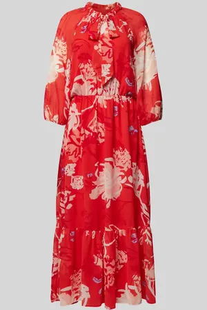 QS by s.Oliver Maxikleid mit floralem Muster in , Größe 40