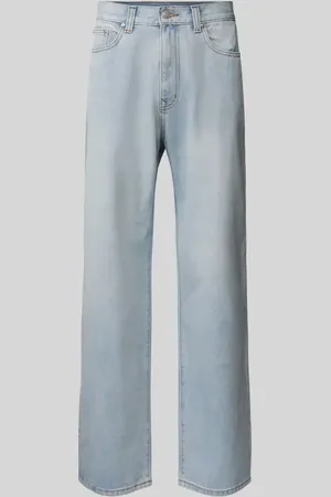 Review Essentials Baggy Jeans in Vintage Waschung mit Tint in , Größe 29