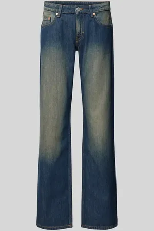 Weekday Straight Fit Jeans im Used-Look Modell 