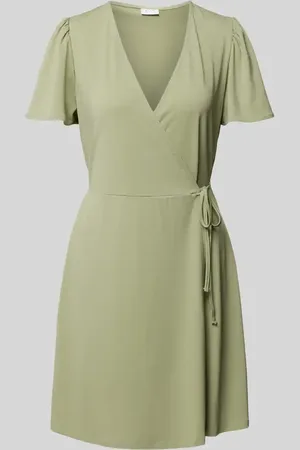 VILA Wickelkleid mit Schnürung Modell 