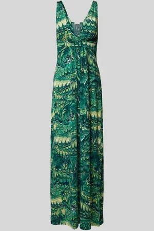 Apricot Maxikleid mit Allover-Muster in , Größe XS