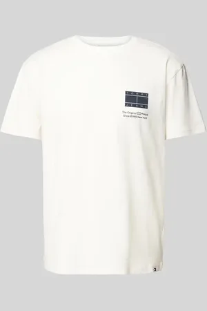 Tommy Hilfiger Regular Fit T-Shirt mit Label-Print in , Größe XS