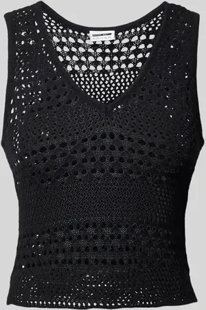 Noisy May Stricktop mit Lochmuster Modell 