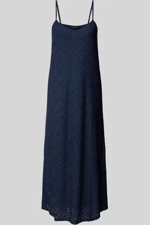 VERO MODA Midikleid mit Lochstickerei Modell 