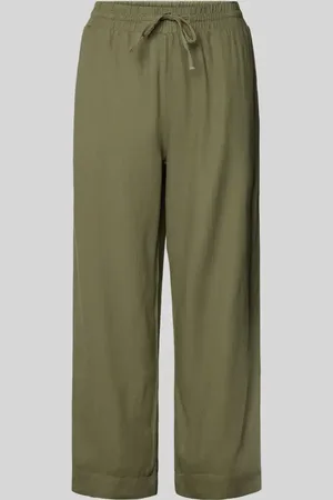 Freequent Leinenhose mit elastischem Bund Modell 